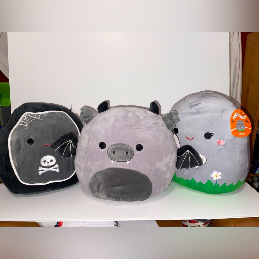 Prital, Alva, and Felice 12" Squishmallow Bundle !